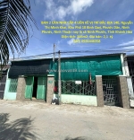 Bán 2 căn nhà cấp 4 liền kề vị trí đắc địa khu phố 10 bình quý, phước dân, ninh