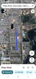 Bán cặp đất số 31-33 đường  phan khôi (đường 7.5m)  phường hòa xuân quận  cẩm