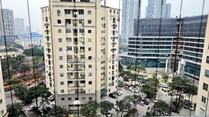 Bán chung cư b3a nam trung yên 78,4m2 căn góc, tầng trung vừa sđcc 6x tỷ