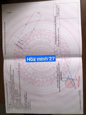 🔴💥bán đất đường hòa minh 27 - sát nguyễn sinh sắc
