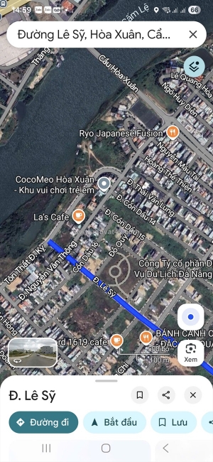 Bán đất đường lê sỹ - sát sông - vị trí cực đẹp