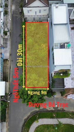 Bán đất lô góc đẹp – ngô thất sơn & dương bá trạc, phường vĩnh lạc, tp. rạch