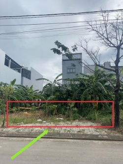 Bán đất mt bàu mạc 20 - lô kẹp cống 1,5m bên hông xây nhà thoáng mát