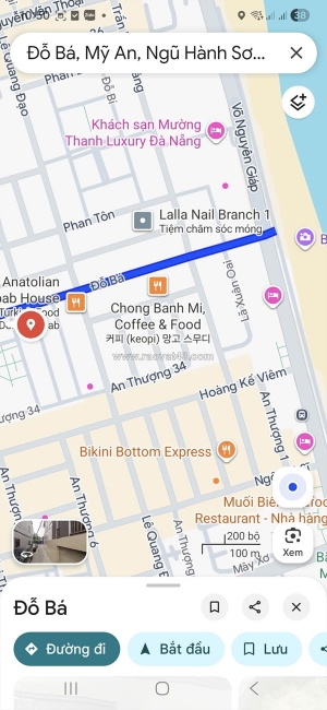 🔴💥bán đất mt đường 10,5m đỗ bá - trục thông bãi biển mỹ an