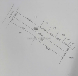 Bán đát mtnb 10m đường nguyễn lương bằng 1058m2 giá 745 trieju