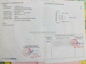 Bán đất thể nhân – hòa nghĩa – dương kinh  ngang 7m hiếm – đường nhựa 9m – giá