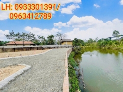 Bán gấp - đất cực hiếm - view trực diện hồ hòa lạc siêu vip - gần trường đại