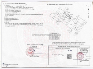 Bán gấp lô đất (4x20) mặt tiền dương thị mười – quận 12 – giá chỉ 7,65 tỷ