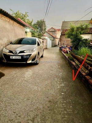 Bán gấp mảnh đất thôn thanh trí, minh phú, sóc sơn. gần chợ, đường rộng oto đỗ