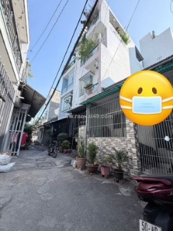 Bán gấp nhà tktq gần aeon tân phú giáp tân bình hẻm 4m thông 56m2-2 tầng nhỉnh
