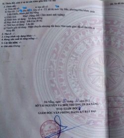 Bán lô đất trần quý khoách - trục thông hồ tùng mậu -dt 90m2