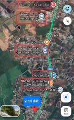 Bán lô đất vị trí tiềm năng ngay trung tâm mặt tiền nhựa láng dài cách ql55 50m