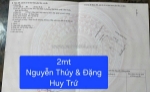 Bán lô góc đẹp 2mt – đặng huy trứ & nguyễn thúy