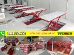 Bàn nâng xe máy cơ - điện cơ - âm nền