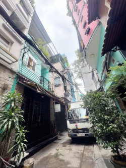 Bán nhà 3 tầng ngay trường dh văn lang, quận 1 - mặt tiền hxh đ. nguyễn khắc