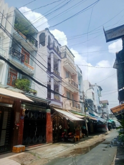 Bán nhà 6*17m,4 tầng,hẻm xe ô tô thông quang trung, p.08, gv, giá chỉ 10.2 tỷ,