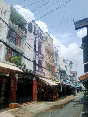 Bán nhà 6*17m,4 tầng,hẻm xe ô tô thông quang trung, p.08, gv, giá chỉ 10.2 tỷ,