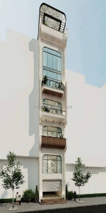 Bán nhà 7 tầng thang máy phân lô quân đội 9,  vỉa hè oto tránh, 2 thoáng, 45m