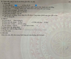 🔴💥bán nhà c4 kiệt 02 bàu trảng 7 - thanh khê - đà nẵng