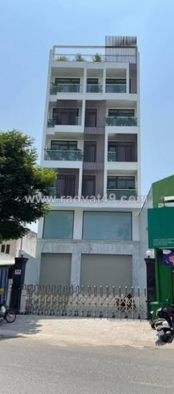 Bán nhà mặt tiền 1 hầm 7 lầu 8x30m giá 36,8 tỷ đường trần thị cờ