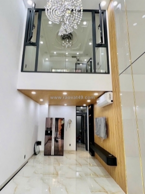 Bán nhà q3 – cmt8 – hẻm 4m liên thông – 5 tầng – giếng trời – sân thượng – dt