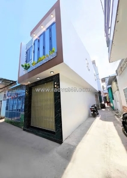 Bán nhà tttp căn góc mới 2 tầng hẻm phan đình giót nha trang.