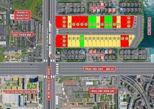 Bán nhanh lô góc 2 mặt tiền 100m2 - cổ đông, sơn tây, hà nội - giá f0