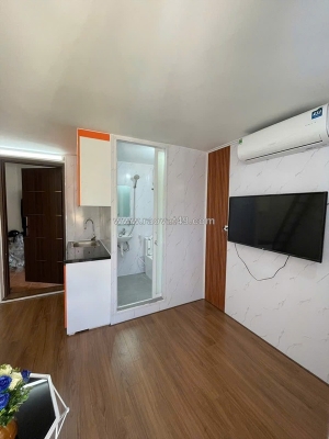 Bán tập thể sđcc lê gia định, tầng 4 lên tầng 5.  ngủ riêng, 2 vệ sinh 40m²,