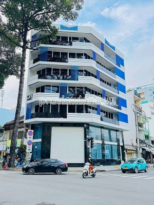 Bán toà nhà góc 2 mt nguyễn chí thanh, q10, 8xm, 1 hầm  + 7 tầng