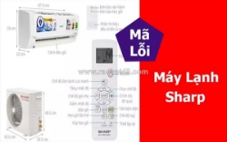 Bảng mã lỗi máy lạnh sharp chi tiết - nguyên nhân & cách khắc phục