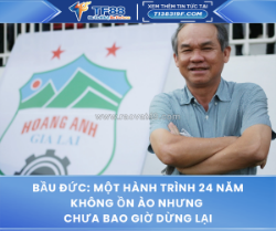 Bầu đức: “tôi vẫn âm thầm đóng góp cho bóng đá việt nam”