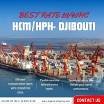 Best rate 20’/40’hc from hcm / hph → djibouti