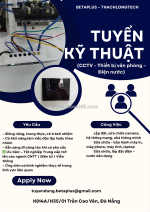 Betaplus – thachlongtech tuyển dụng kỹ thuật