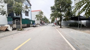 Biệt thự sân vườn long biên, gần hồ điều hòa, diện tích 152m, mặt tiền 11m,