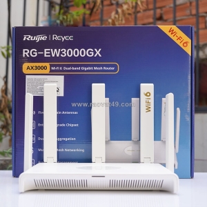 Bộ phát wifi 6 ax3000 ruijie ew3000gx (2976 mbps)