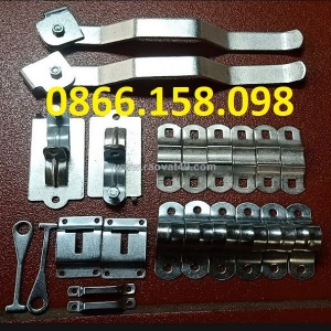Bộ tay gài khóa cửa thùng xe tải sẵn kho số lượng lớn giá tại xưởng