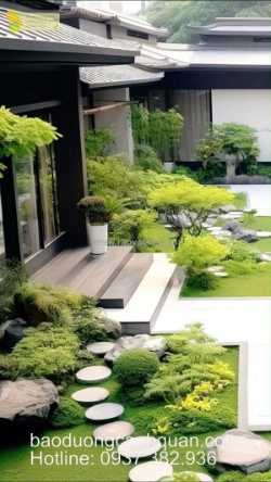 Các loại tiểu cảnh sân vườn phổ biến