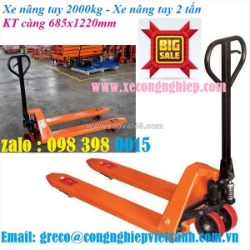 Cách kiểm tra xe nâng tay trước khi mua