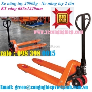 Cách kiểm tra xe nâng tay trước khi mua