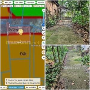 Cần bán 2 lô thổ cư - đẹp - vị trí đắc địa tại tổ 10 phường yên nghĩa hà đông