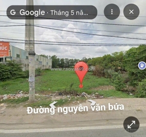 Cần bán lô đất mặt tiền đường nguyễn văn bứa, xã xuân thới thượng, hóc môn,