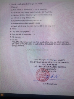 Cần chuyển nhượng lô đất thương mại dv 000m2 ngay ngã tư sao vàng.