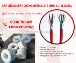 Cáp chống cháy chống nhiễu 2 lõi 1.0mm2 altel kabel giao ngay – toàn quốc