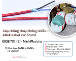 Cáp chống cháy chống nhiễu altek kabel 2x2.5mm2 tại đà nẵng – hà nội – hồ chí minh
