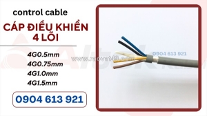 Cáp điều khiển 4 lõi altek kabel cho hệ thống tự động hóa