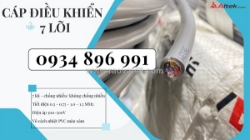 Cáp điều khiển 7x1.0 mm2 chống nhiễu đà nẵng, quảng nam