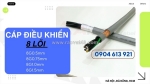 Cáp điều khiển 8x0.5/8x0.75/8x1.0/8x1.5 altek kabel chính hãng