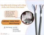 Cáp điều khiển không lưới chống nhiễu 2x0.75mm2 altek kabel đà nẵng, bình định, nghệ an