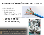 Cáp mạng chống nhiễu ftp cat6 altek kabel đà nẵng, đắk lắk, gia lai