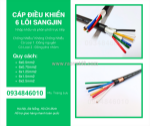 Cáp rvvp/ cxv 6x0.5/6x0.75/6x1.25/6x1.5/6x2.5 sẵn hcm